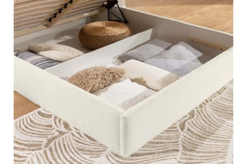 Carve Förvaringssäng - Beige - Möbler - Säng - Säng med förvaring