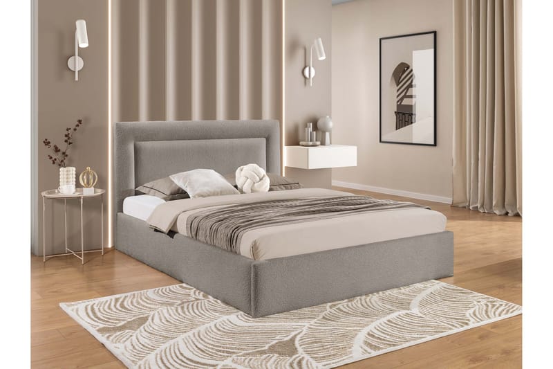 Carve Förvaringssäng - Grå - Möbler - Säng - Säng med förvaring