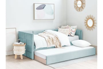 Cayla Sängram 90x200 cm - Grön - Möbler - Säng - Sängram & sängstomme