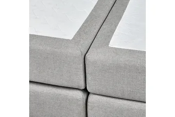 Cecil Kontinentalsäng 160x200 cm - Grå/Silver - Möbler - Säng - Kontinentalsäng