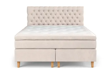 Celine Kontinentalsäng 160x200cm - Beige/Sammet - Möbler - Säng - Kontinentalsäng