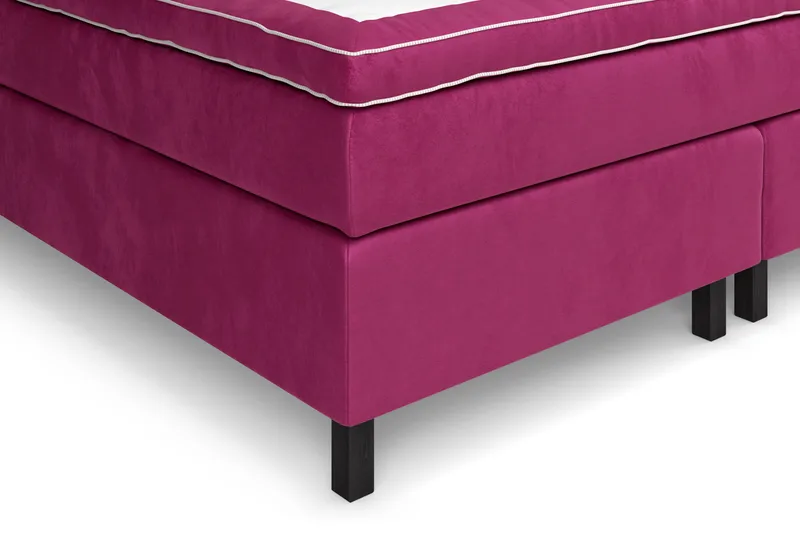 Celine Kontinentalsäng 210x210cm - Rosa / Sammet - Möbler - Säng - Kontinentalsäng