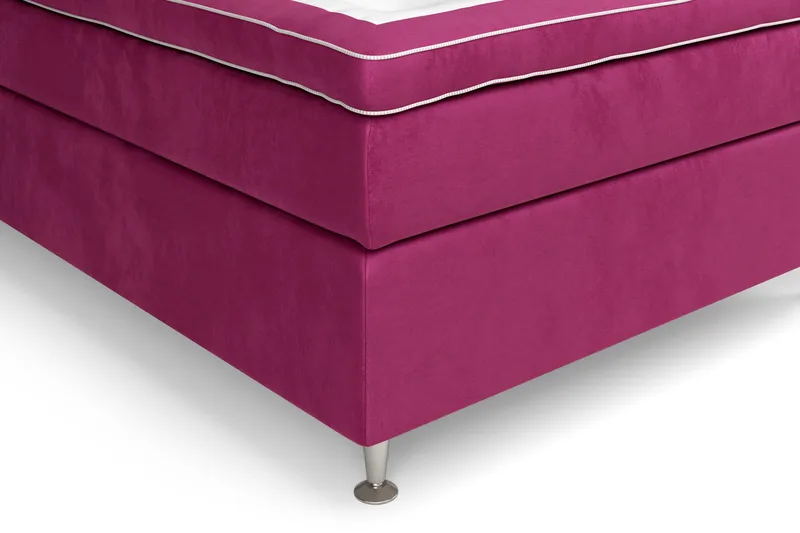 Celine Sängpaket 120x200 cm - Rosa/Sammet - Möbler - Säng - Kontinentalsäng