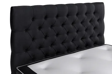 Celine Sängpaket 120x200 cm - Svart/Sammet - Möbler - Säng - Kontinentalsäng