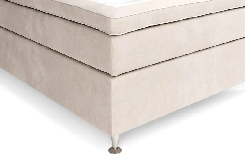 Celine Sängpaket 140x200cm - Beige/Sammet - Möbler - Säng - Kontinentalsäng