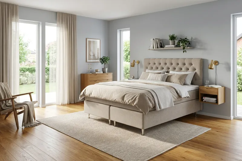 Celine Sängpaket 160x200 cm - Möbler - Säng - Komplett sängpaket