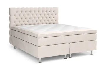 Celine Sängpaket 180x200 cm - Beige/Sammet - Möbler - Säng - Kontinentalsäng