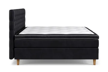 Celine Sängpaket 180x200 cm - Svart/Sammet - Möbler - Säng - Kontinentalsäng