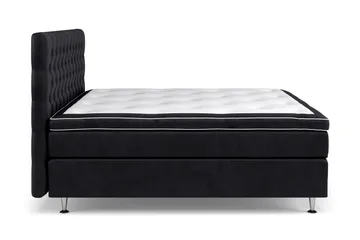 Celine Sängpaket 180x200 cm - Svart/Sammet - Möbler - Säng - Kontinentalsäng