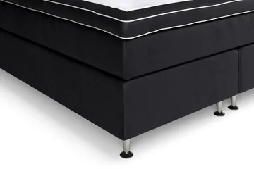 Celine Sängpaket 180x200 cm - Svart/Sammet - Möbler - Säng - Kontinentalsäng