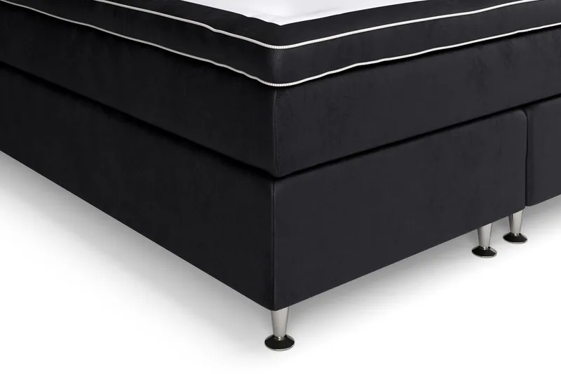 Celine Sängpaket 180x200 cm - Svart/Sammet - Möbler - Säng - Kontinentalsäng