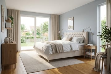 Celine Sängpaket 210x210 cm - Möbler - Säng - Komplett sängpaket