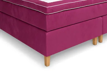 Celine Sängpaket 210x210cm - Rosa/Sammet - Möbler - Säng - Kontinentalsäng
