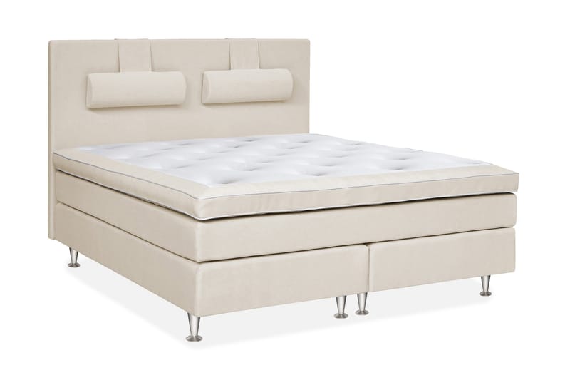 Charleston Kontinentalsäng 180x200 Fast Valbar Malaga - Malaga Beige - Möbler - Säng - Kontinentalsäng