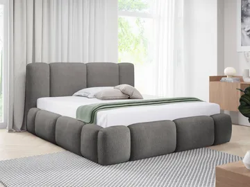 Cirencester Sängram med förvaring 180x200 cm - grå - Möbler - Säng - Säng med förvaring