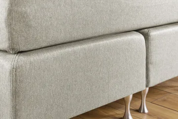 Cloud Komplett Sängpaket 140x200 - Med Sidor Beige/Vit - Möbler - Säng - Kontinentalsäng