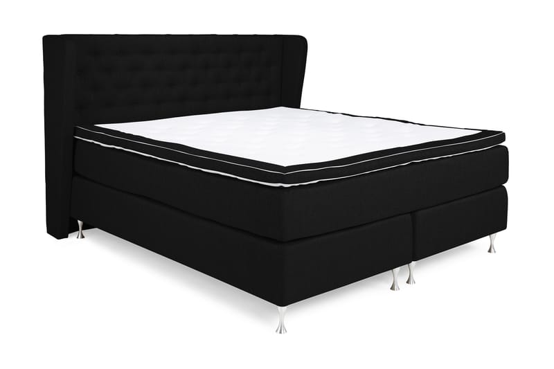 Cloud Komplett Sängpaket 160x200 - Svart - Möbler - Säng - Kontinentalsäng