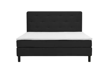 complete continental bed Basic Home Dream Black 160x200