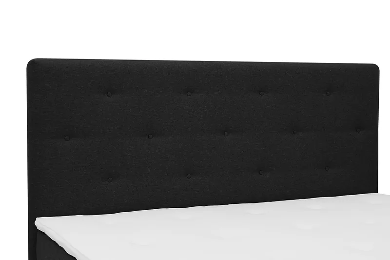 complete continental bed Basic Home Dream Black 160x200 - Svart - Möbler - Säng - Kontinentalsäng