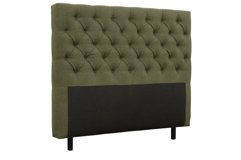 Coral Komplett Sängpaket – Kontinentalsäng 140x200 cm i Tyg med Sänggavel + Bäddmadrass - Grön - Möbler - Säng - Kontinentalsäng