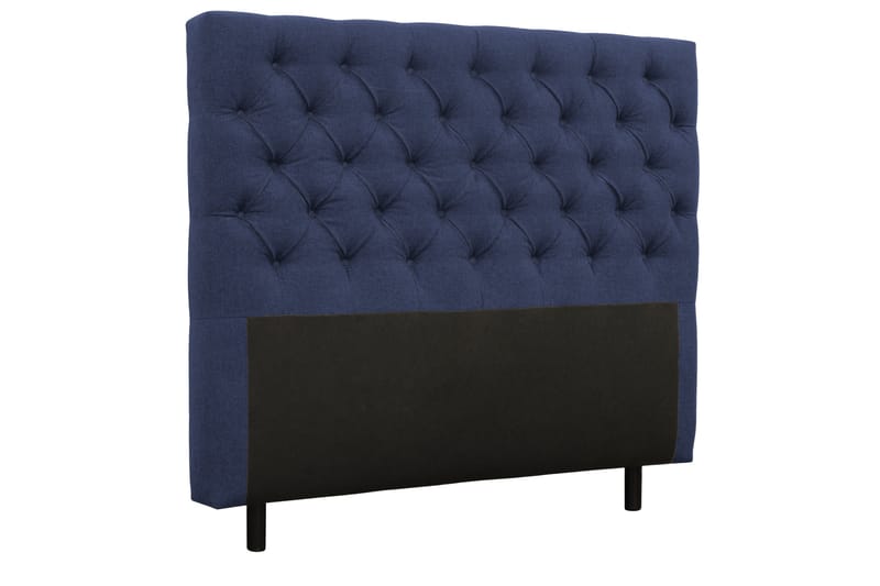Coral Komplett Sängpaket – Kontinentalsäng 180x200 cm i Tyg med Sänggavel + Bäddmadrass - Blå - Möbler - Säng - Kontinentalsäng