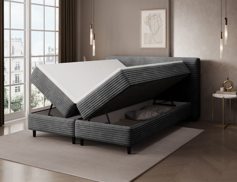Cortiko Sängpaket Kontinentalsäng med förvaring 140x200 cm - Modullo 04 - Möbler - Säng - Kontinentalsäng