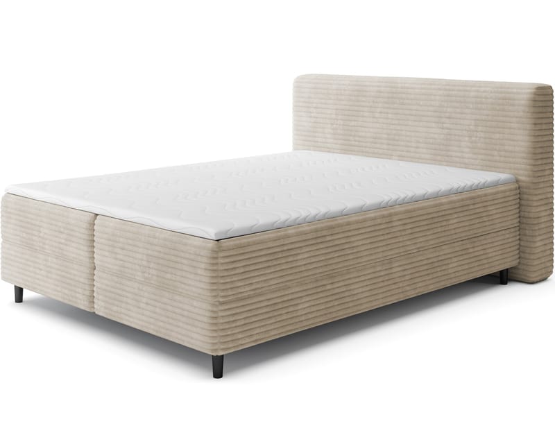 Cortiko Sängpaket Kontinentalsäng med förvaring 140x200 cm, Modullo 18
