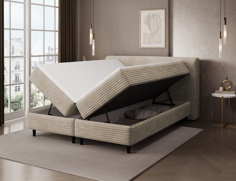 Cortiko Sängpaket Kontinentalsäng med förvaring 140x200 cm - Modullo 18 - Möbler - Säng - Kontinentalsäng
