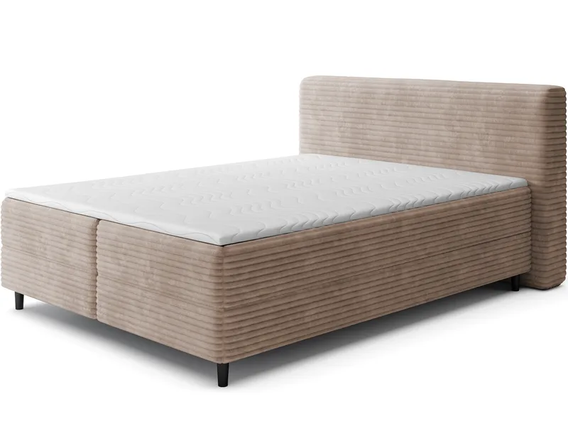 Cortiko Sängpaket Kontinentalsäng med förvaring 140x200 cm, Modullo 20