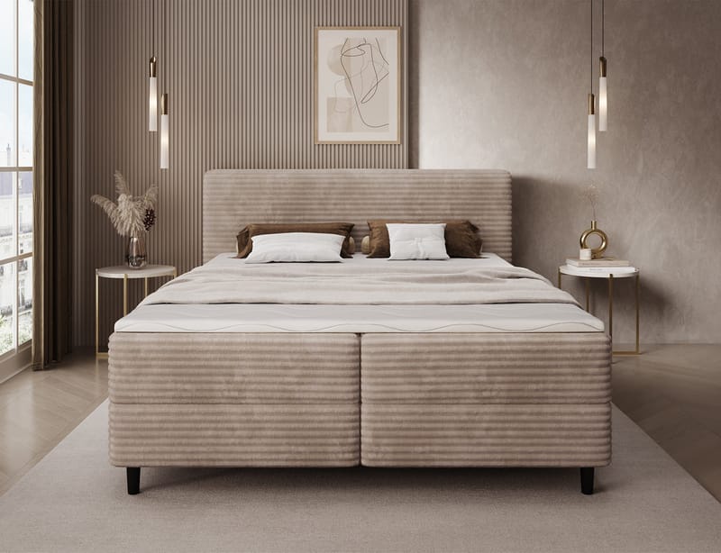 Cortiko Sängpaket Kontinentalsäng med förvaring 140x200 cm - Modullo 20 - Möbler - Säng - Kontinentalsäng