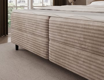 Cortiko Sängpaket Kontinentalsäng med förvaring 180x200 cm - svart - Möbler - Säng - Kontinentalsäng