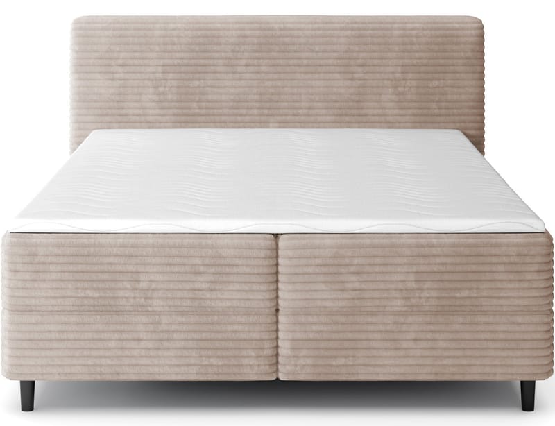 Cortiko Sängpaket Kontinentalsäng med förvaring 180x200 cm - svart - Möbler - Säng - Kontinentalsäng