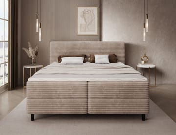 Cortiko Sängpaket Kontinentalsäng med förvaring 180x200 cm - svart - Möbler - Säng - Kontinentalsäng