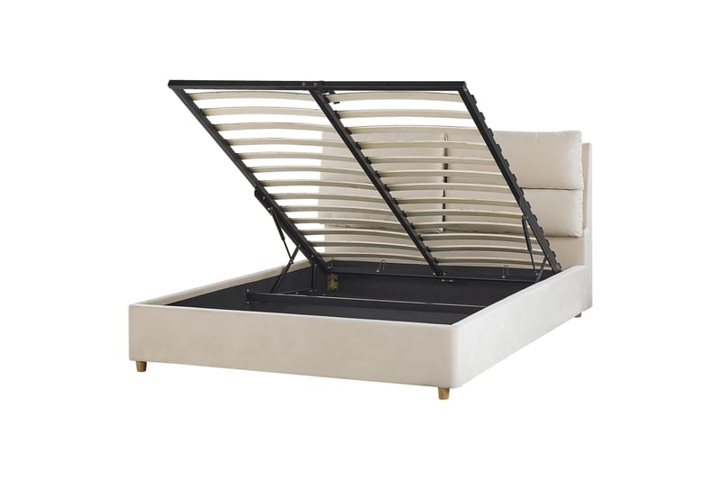 Daxxon Sängram 140x200 cm - Beige - Möbler - Säng - Säng med förvaring