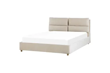 Daxxon Sängram 160x200 cm - Beige - Möbler - Säng - Säng med förvaring