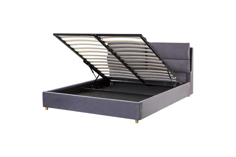 Daxxon Sängram 160x200 cm - Grå - Möbler - Säng - Säng med förvaring