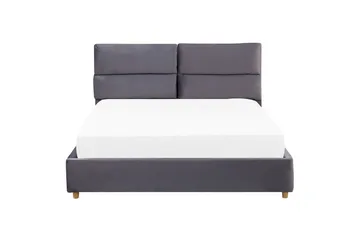 Daxxon Sängram 160x200 cm - Grå - Möbler - Säng - Säng med förvaring