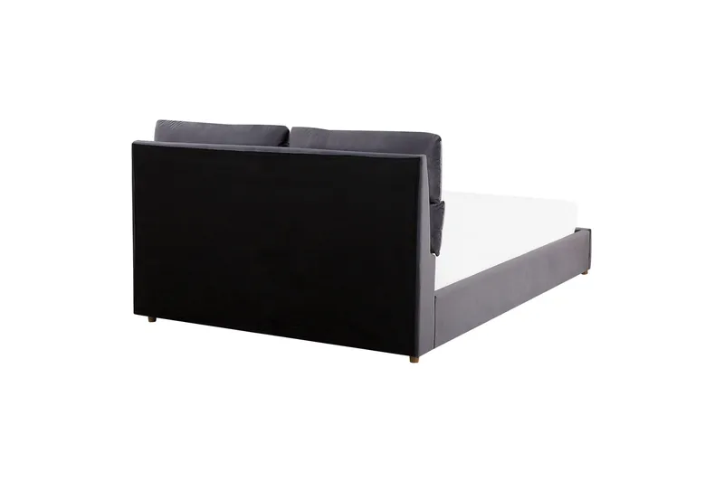 Daxxon Sängram 160x200 cm - Grå - Möbler - Säng - Säng med förvaring