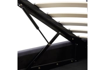 Daxxon Sängram 160x200 cm - Grå - Möbler - Säng - Säng med förvaring