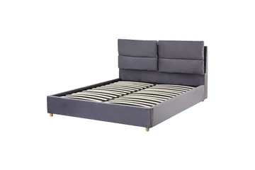 Daxxon Sängram 160x200 cm - Grå - Möbler - Säng - Säng med förvaring