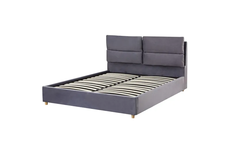 Daxxon Sängram 160x200 cm - Grå - Möbler - Säng - Säng med förvaring