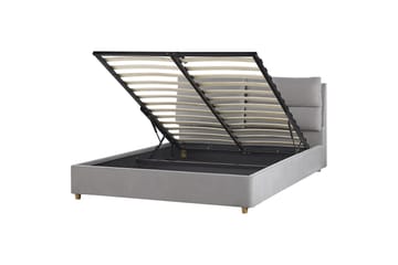 Daxxon Sängram 160x200 cm - Grå - Möbler - Säng - Säng med förvaring