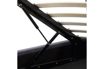 Daxxon Sängram 180x200 cm - Grå - Möbler - Säng - Säng med förvaring