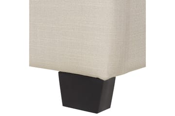 Deagan Sängram 140x200 cm - Beige/Mörkt trä - Möbler - Säng - Sängram & sängstomme