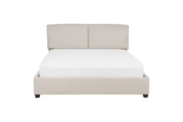 Deagan Vattensäng 160x200 cm - Beige/Mörkt trä - Möbler - Säng - Vattensäng