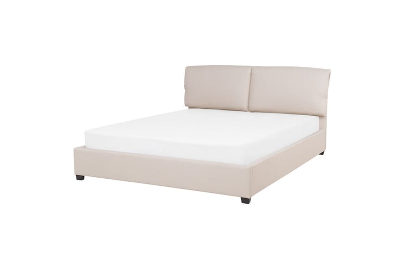 Deagan Vattensäng 160x200 cm - Beige/Mörkt trä - Möbler - Säng - Vattensäng