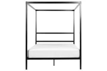 Denaya Himmelsäng 140x200 cm - Svart - Möbler - Säng - Himmelsäng