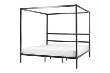 Denaya Himmelsäng 180x200 cm - Svart - Möbler - Säng - Himmelsäng