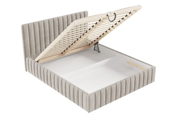 Desio Förvaringssäng 180x200 cm - Beige - Möbler - Säng - Säng med förvaring