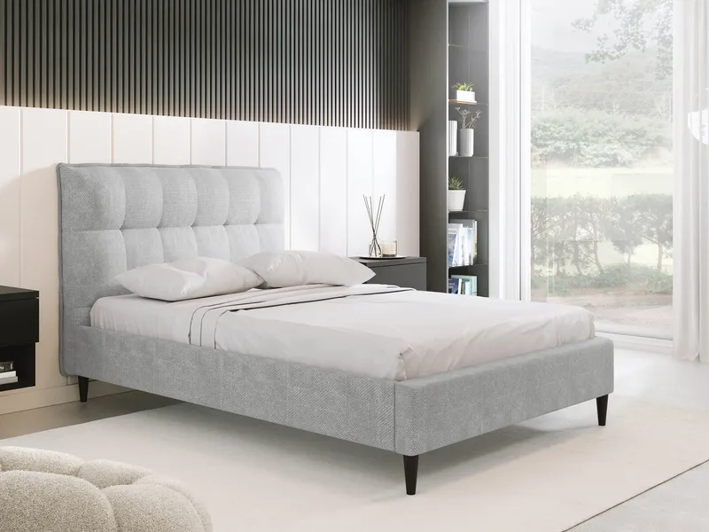 Deyros Sängram 120x200 cm - grå - Möbler - Säng - Sängram & sängstomme